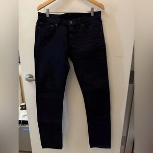 Men's Straight Jeans - Black